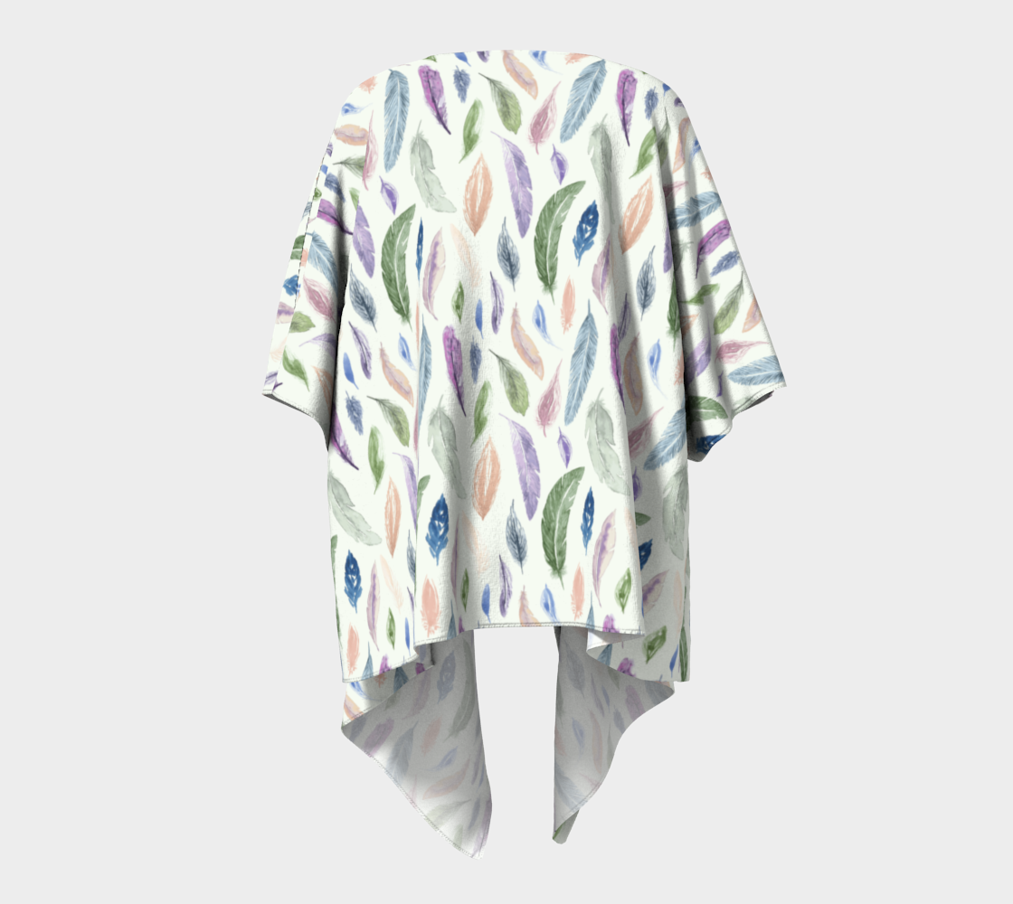 Draped Kimono — Featherlight