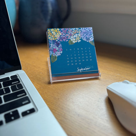 2026 mini desk calendar