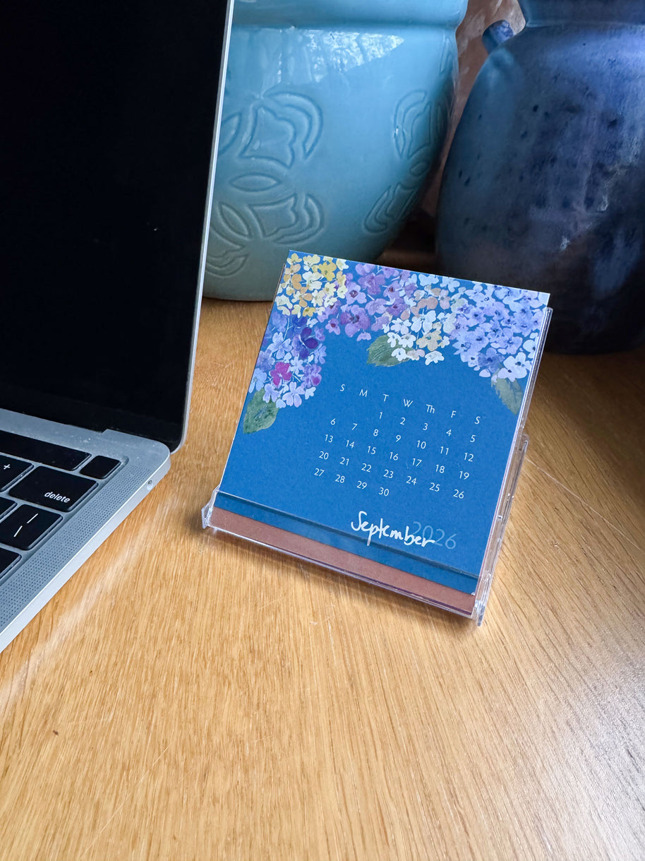 2026 mini desk calendar