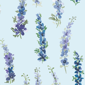 Draped Kimono – Delphinium Barely Blue