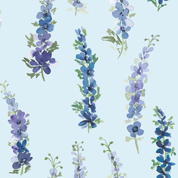 Draped Kimono – Delphinium Barely Blue