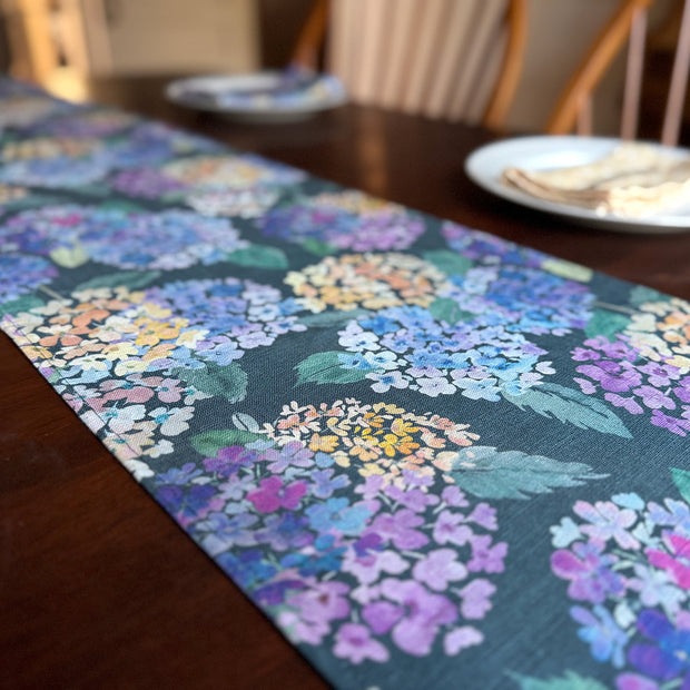 Endless Hydrangea Table Runner