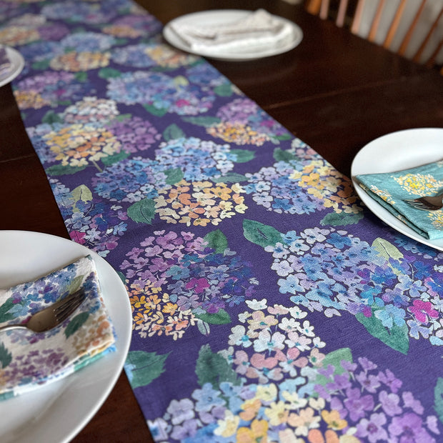 Endless Hydrangea Table Runner
