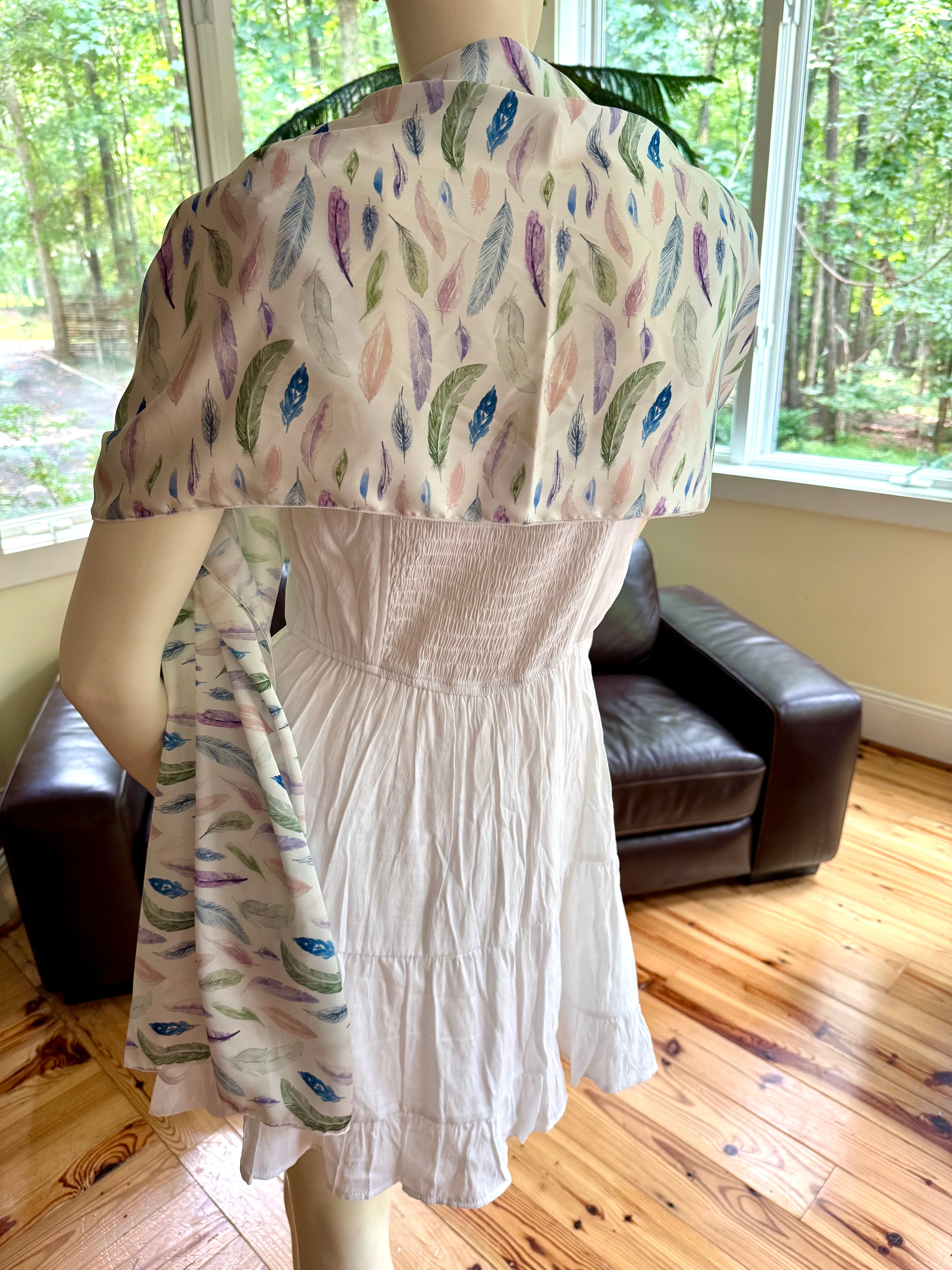 Scarf & Shawl in Featherlight