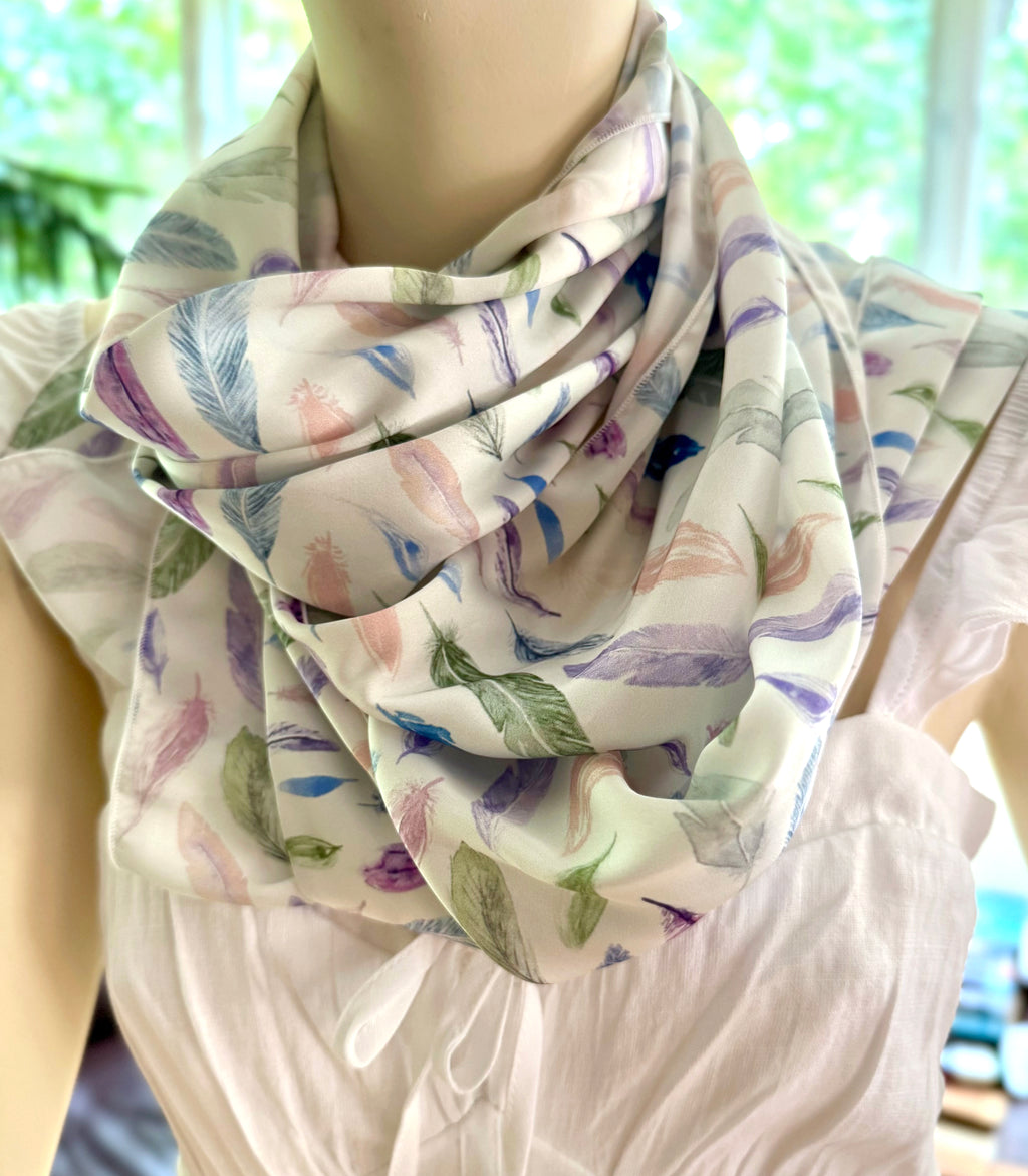 Scarf & Shawl in Featherlight