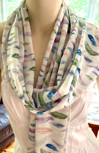 Scarf & Shawl in Featherlight