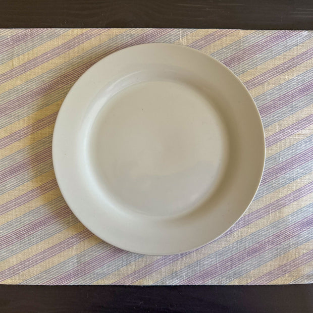 hydrangea stripes european linen placemats