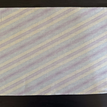 hydrangea stripes european linen placemats