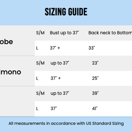 Kimono Robe — Dancing Delphinium in Barely Blue