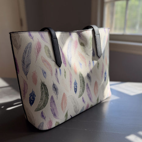 featherlight carryall in vegan leather