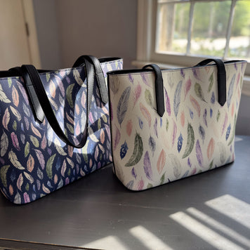 featherlight carryall in vegan leather