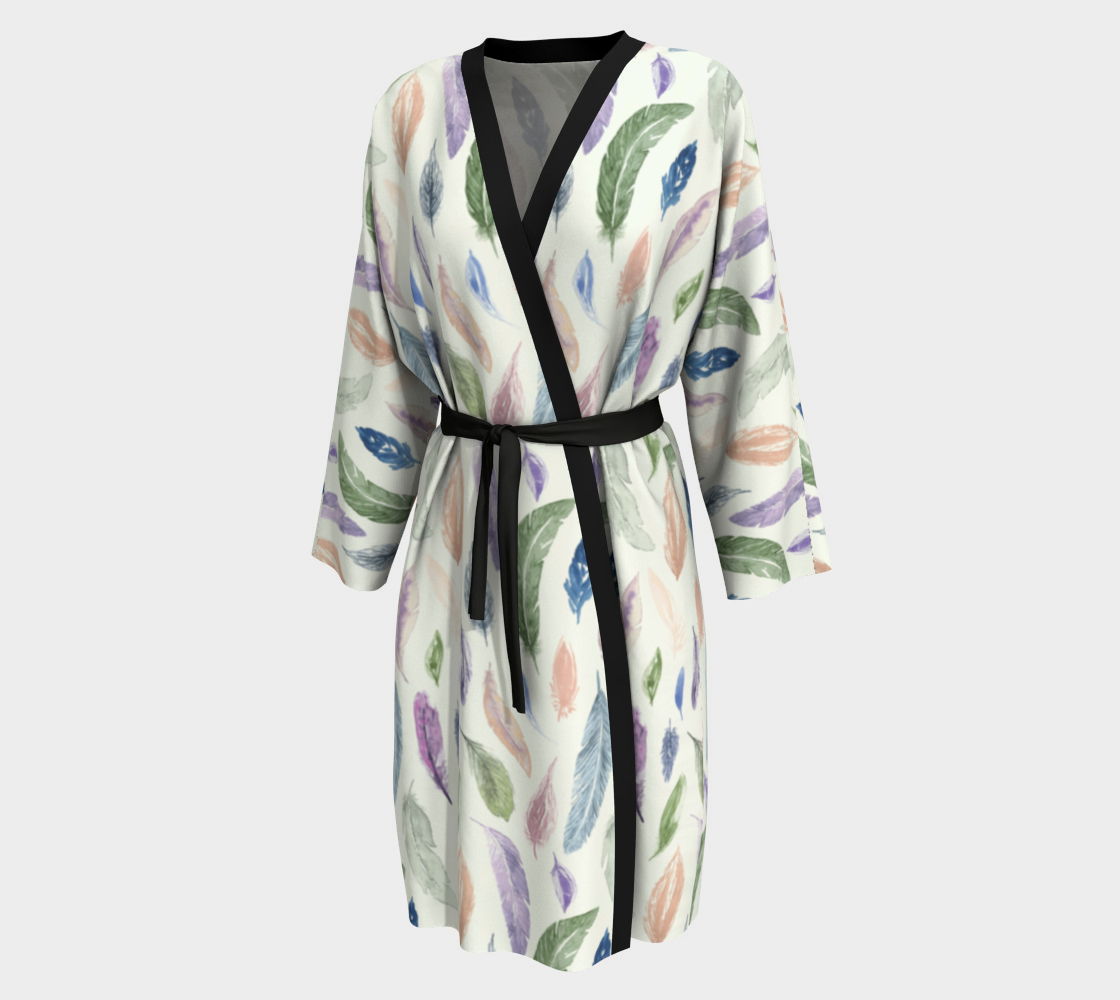 Silky Robe — Feathers