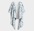 Draped Kimono – Delphinium Barely Blue