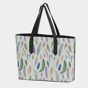 Vegan Leather Carryall — Boho Feathers