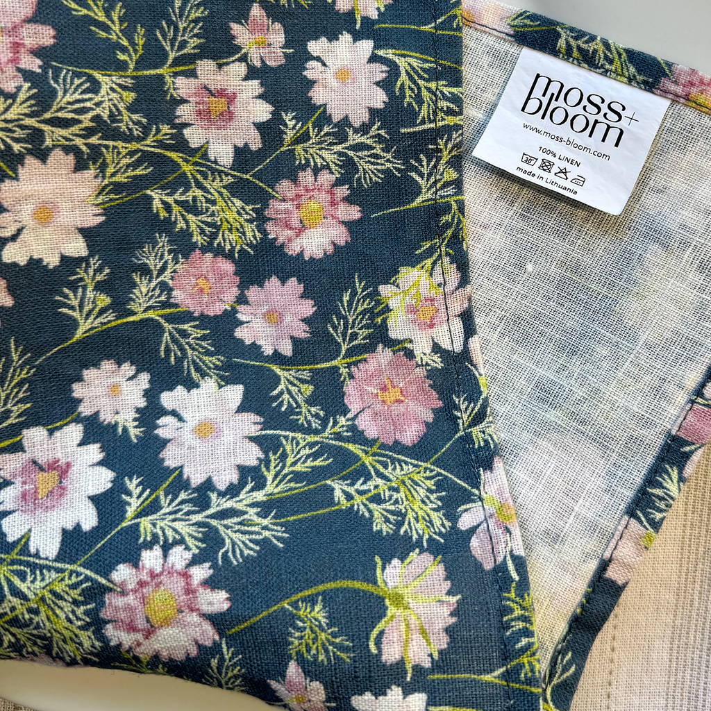 Airy Cosmos Linen Napkins