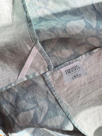 Layered Hydrangea Leaves Linen Tea Towel