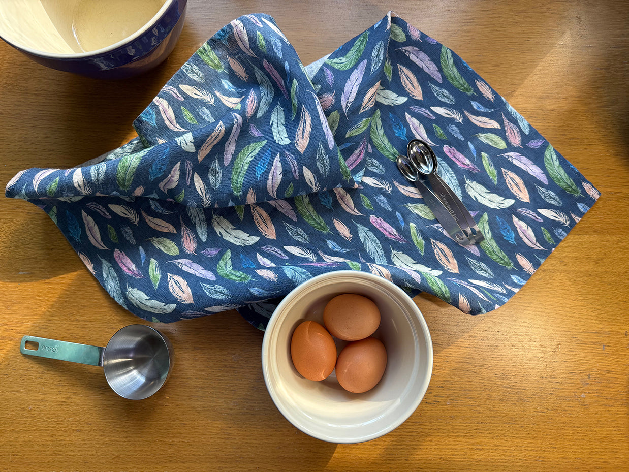 Featherlight Linen Tea Towel
