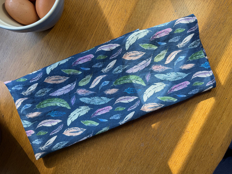 featherlight linen tea towel