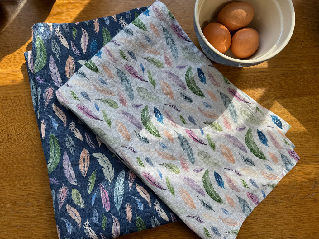 Featherlight Linen Tea Towel