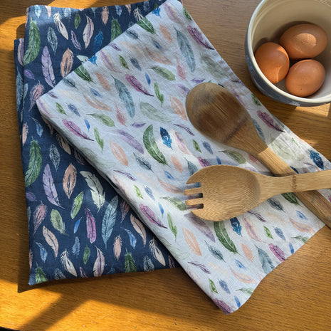featherlight linen tea towel